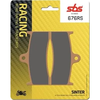 Brzda pro motocykl SBS Friction - Dánsko 676RS sintrované závodní brzdové destičky SBS