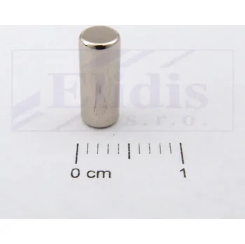 Dekorativní magnet Neodymový magnet válec N35 D4x10mm