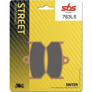Brzda pro motocykl SBS Friction - Dánsko 763LS sintrované brzdové destičky SBS