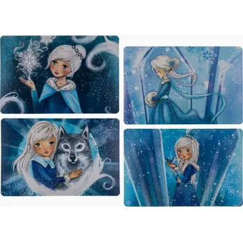 Karnevalový kostým Prostírání ledová princezna