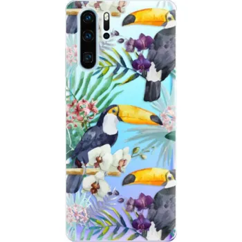 Odolné silikonové pouzdro iSaprio - Tucan Pattern 01 - Huawei P30 Pro