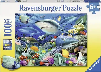 Puzzle Ravensburger Žraločí útes XXL 100 dílků
