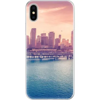 Pouzdro na mobilní telefon Silikonové pouzdro iSaprio - Morning in a City - iPhone X