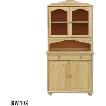 Kuchyňská skříňka ImportWorld Kredenc Patrice masiv v190 x š95 x h48 cm (Barva dřeva: Borovice)