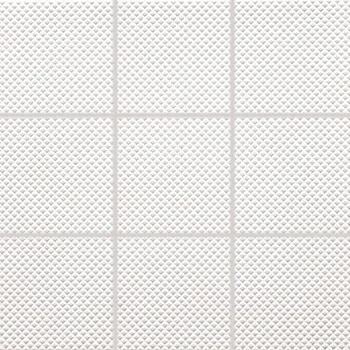 Color Two (WHITE) - dlaždice mozaika 10x10 bílá matná, R10 B, mrazuvzdorná GRS0K623