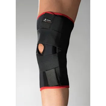 HAMAORTHES Ortéza kolenní pro stabilizaci pately s kovovými dvouosými klouby Varianta: II