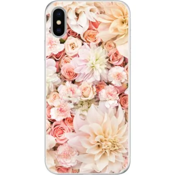 Pouzdro na mobilní telefon Silikonové pouzdro iSaprio - Flower Pattern 06 - iPhone X