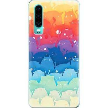 Pouzdro na mobilní telefon Odolné silikonové pouzdro iSaprio - Cats World - Huawei P30