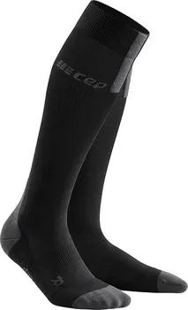 Pánské termo ponožky CEP Run Socks 3.0 černé/tmavě šedé