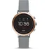 Chytré hodinky Fossil Venture HR Gray Silicone