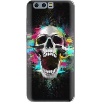 Pouzdro na mobilní telefon Silikonové pouzdro iSaprio - Skull in Colors - Huawei Honor 9