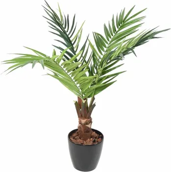 umělá květina Luxusní umělá palma Kentia 4 větve, 120cm
