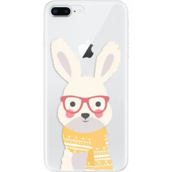 Pouzdro na mobilní telefon Odolné silikonové pouzdro iSaprio - Smart Rabbit - iPhone 8 Plus