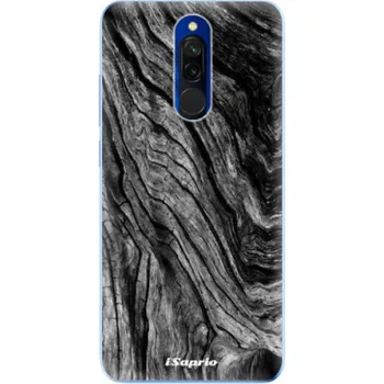 Odolné silikonové pouzdro iSaprio - Burned Wood - Xiaomi Redmi 8