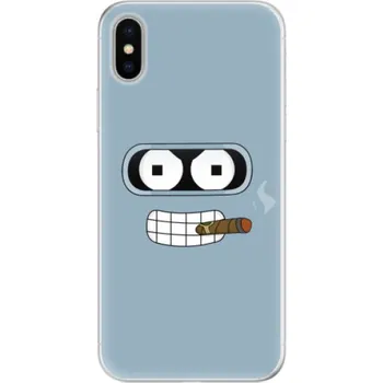 Pouzdro na mobilní telefon Silikonové pouzdro iSaprio - Bender - iPhone X