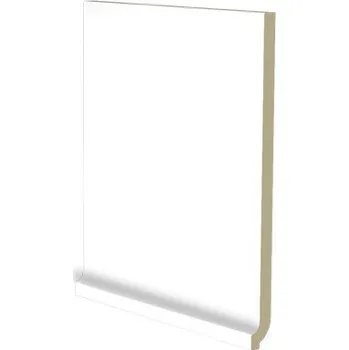 Obklad Color Two (WHITE) - sokl s požlábkem 20x20 bílá matná GSP1K023