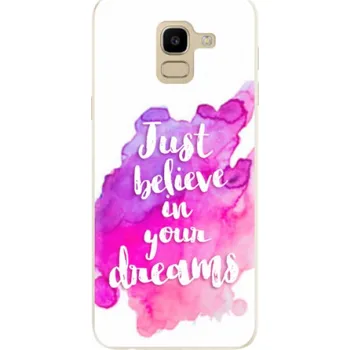 Pouzdro na mobilní telefon Odolné silikonové pouzdro iSaprio - Believe - Samsung Galaxy J6