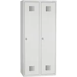 OFFICE PRO Kovová skříň šedá SS 40-2