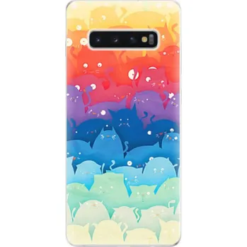 Pouzdro na mobilní telefon Odolné silikonové pouzdro iSaprio - Cats World - Samsung Galaxy S10+