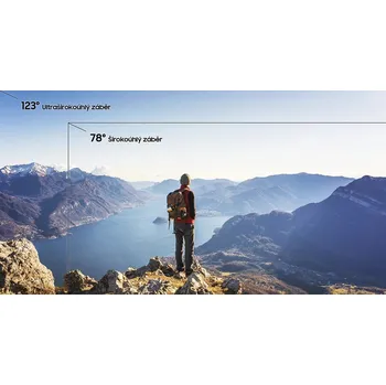 Utraširokoúhlý objektiv Samsung Galaxy A70