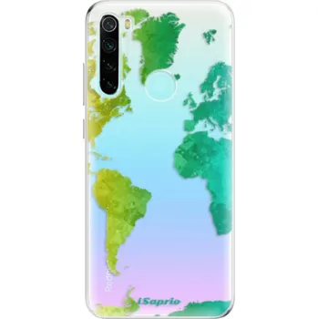 Odolné silikonové pouzdro iSaprio - Cold Map - Xiaomi Redmi Note 8