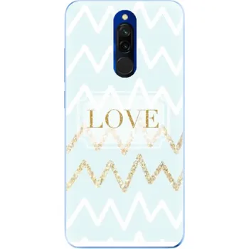 Pouzdro na mobilní telefon Odolné silikonové pouzdro iSaprio - GoldLove - Xiaomi Redmi 8