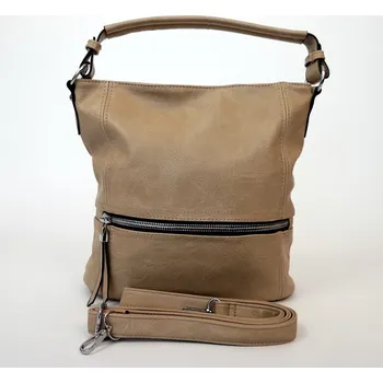 Kabelka Středně velká hnědá kabelka na rameno i crossbody ROMINA & CO D167/20