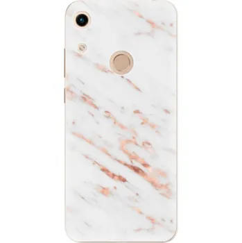 Pouzdro na mobilní telefon Odolné silikonové pouzdro iSaprio - Rose Gold Marble - Huawei Honor 8A
