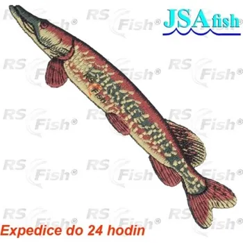 Nášivka JSA štika 130 mm