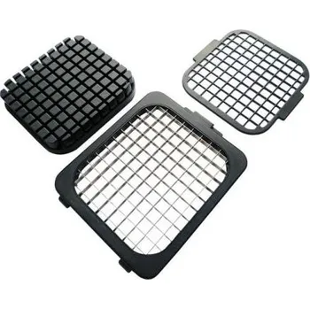 Kuchyňské prkénko Sada krájecí mřížky 9x9 mm, tlačné hlavy a čistící mřížky Sleva 60Kč