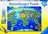 puzzle Ravensburger Velká mapa světa 200 dílků