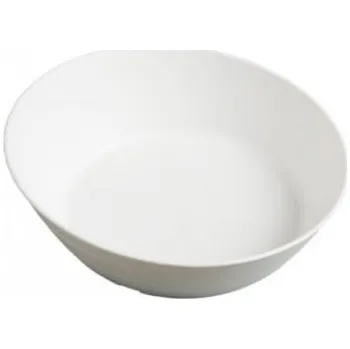 Miska BIO velká zkosená - bílá Biodora