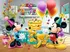 Puzzle Trefl Mickey a Minnie slaví narozeniny 30 dílků