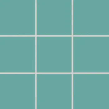 Obklad Color Two (RAL 1907025) - dlaždice mozaika 10x10 tyrkysová matná GAA0K467