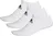 pánské ponožky Adidas Light Low 3pp bílé 43-45