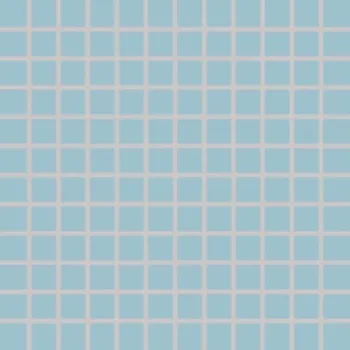 Obklad Color Two (RAL 2408015) - dlaždice mozaika 2,5x2,5 světle modrá matná GDM02003