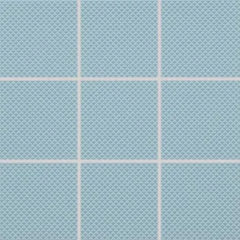 Obklad Color Two (RAL 2408015) - dlaždice mozaika 10x10 světle modrá matná, R10 B GRS0K603