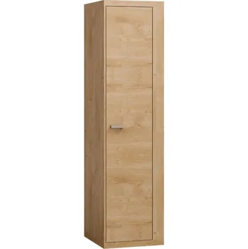Šatní skříň Skříň šatní úzká dub ribbek NATURAL N-2