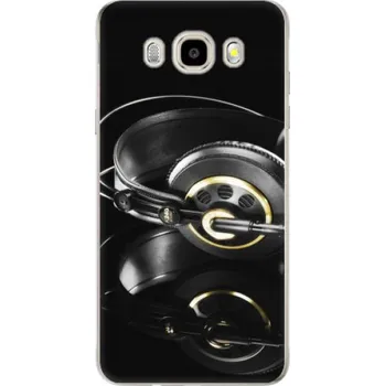 Pouzdro na mobilní telefon Odolné silikonové pouzdro iSaprio - Headphones 02 - Samsung Galaxy J5 2016