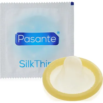 Kondom PASANTE SILK THIN - NEJTENČÍ KONDOM PRO PŘIROZENÉ PROŽITKY - 1 KS - 78