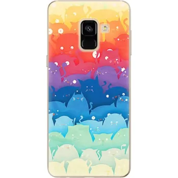Pouzdro na mobilní telefon Odolné silikonové pouzdro iSaprio - Cats World - Samsung Galaxy A8 2018