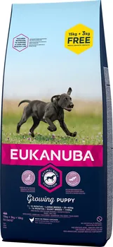 Krmivo pro psa Eukanuba Puppy Large 18 kg