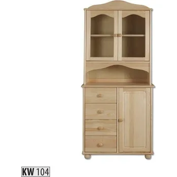 Kuchyňská skříňka ImportWorld Kredenc Cyril masiv v190 x š80 x h48 cm (Barva dřeva: Borovice)