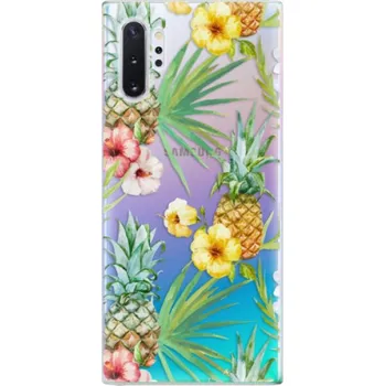 Pouzdro na mobilní telefon Odolné silikonové pouzdro iSaprio - Pineapple Pattern 02 - Samsung Galaxy Note 10+