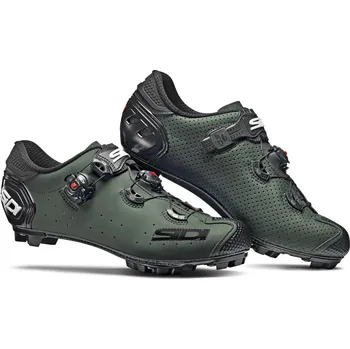 Pánské cyklistické tretry Recenze Sidi Jarin Olive Green 42