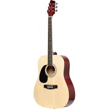Kytara Stagg SA20D LH-N, akustická kytara levoruká, přírodní