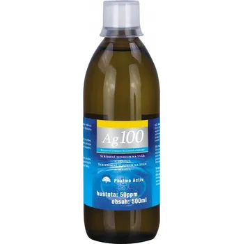Pharma Activ Koloidní stříbro Ag100 50ppm, 500 ml