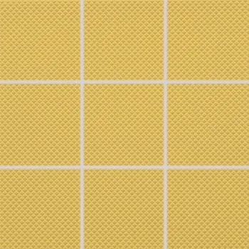 Dlažba Color Two (RAL 0858070) - dlaždice 10x10 tmavě žlutá matná, R10 B GRS0K642