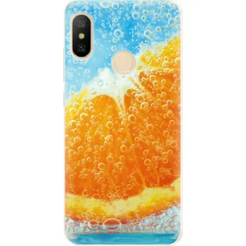 Pouzdro na mobilní telefon Odolné silikonové pouzdro iSaprio - Orange Water - Xiaomi Mi A2 Lite