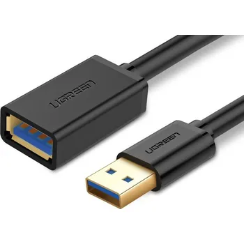Datový kabel Ugreen Prodlužovací kabel USB 3.0 - 50 cm černý
